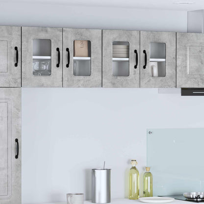Pannello lavastoviglie Kalmar 2 pcs Grigio cemento | homemem39