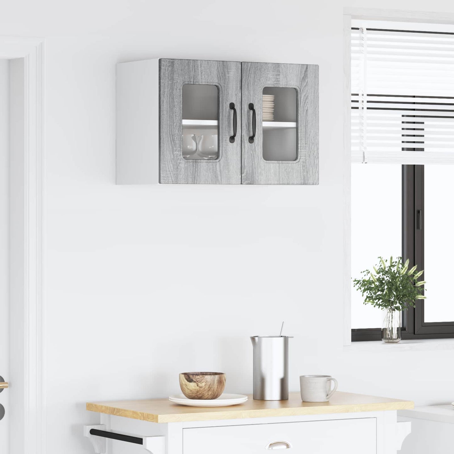 Pannello lavastoviglie Kalmar Grigio Sonoma 60 x 31 x 40 cm | homemem39
