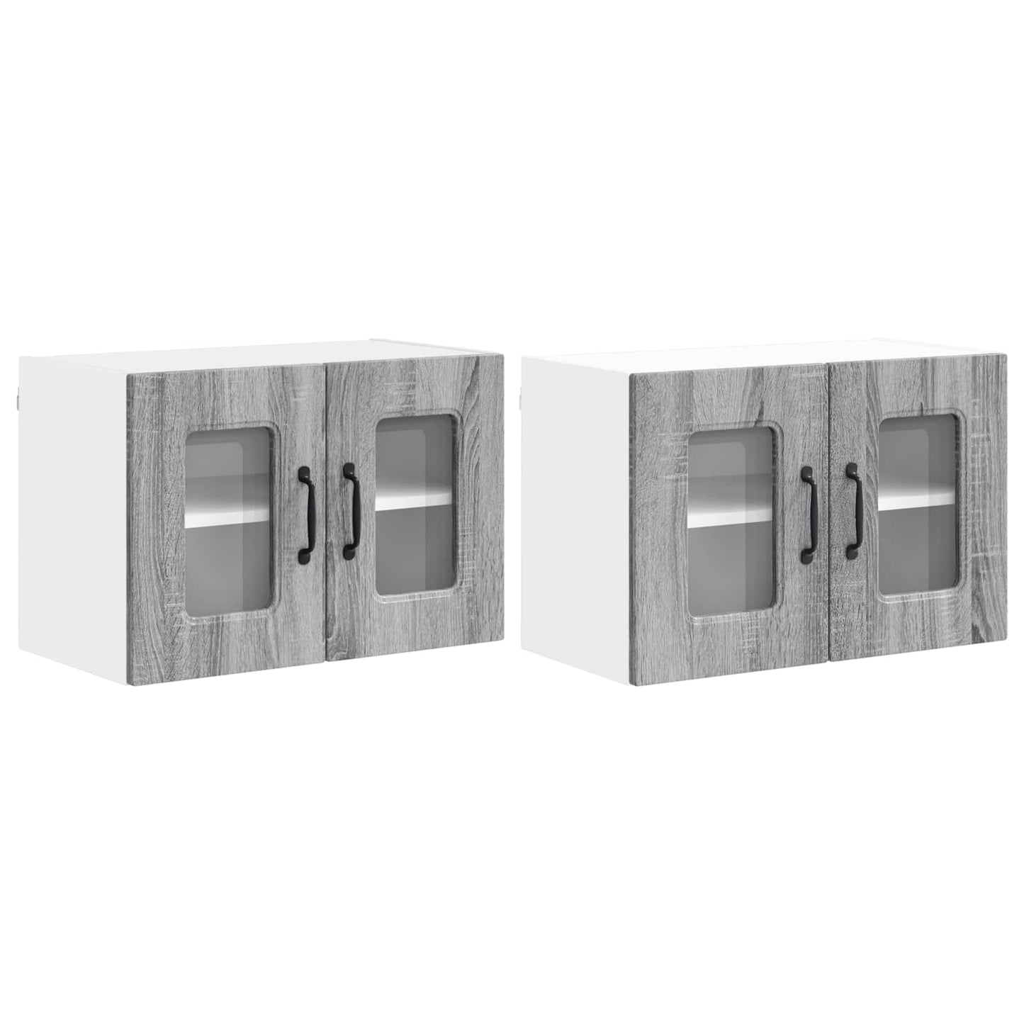Pannello lavastoviglie Kalmar 2 pcs Grigio Sonoma | homemem39