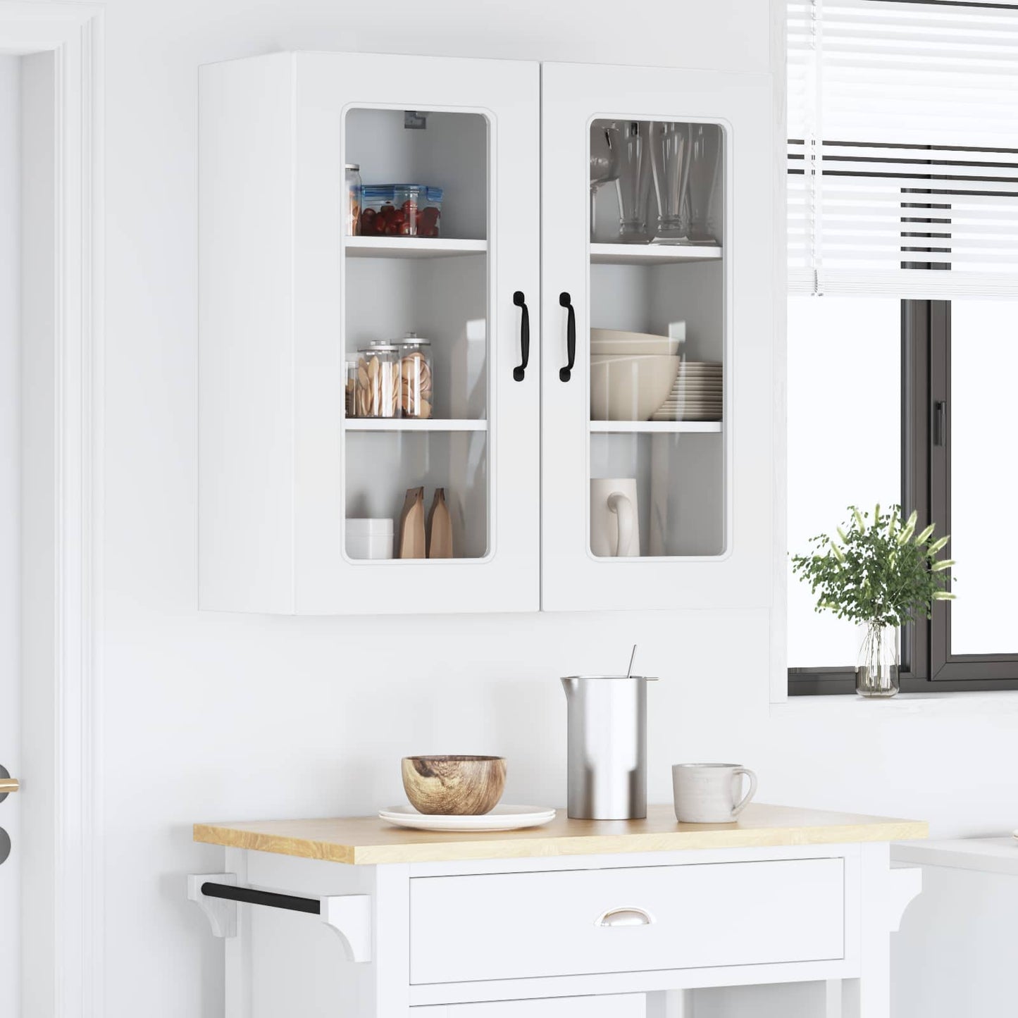 Pannello lavastoviglie Kalmar 2 pz Bianco Legno ingegnerizzato