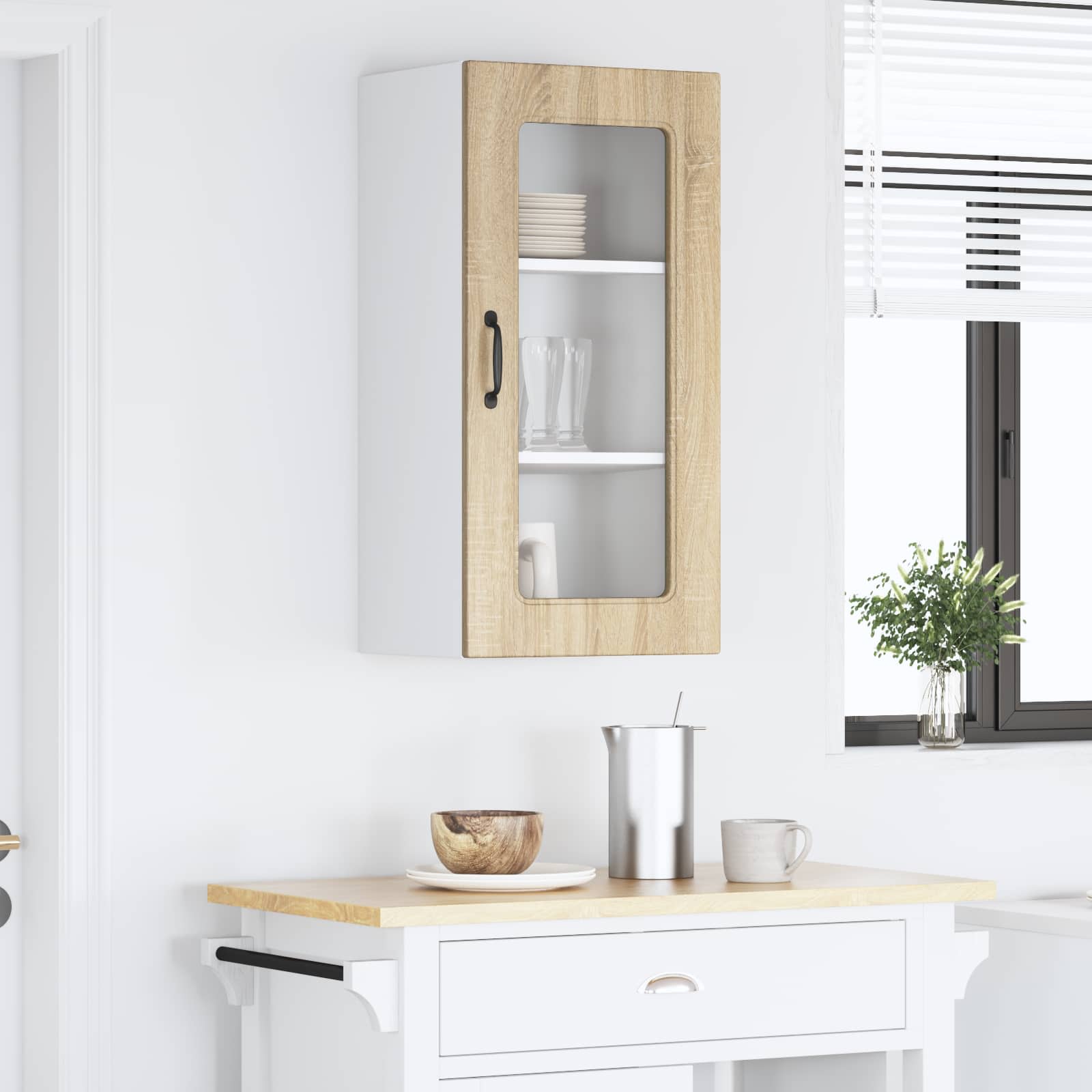 Pannello lavastoviglie Kalmar Rovere Sonoma 40 x 31 x 80 cm | homemem39
