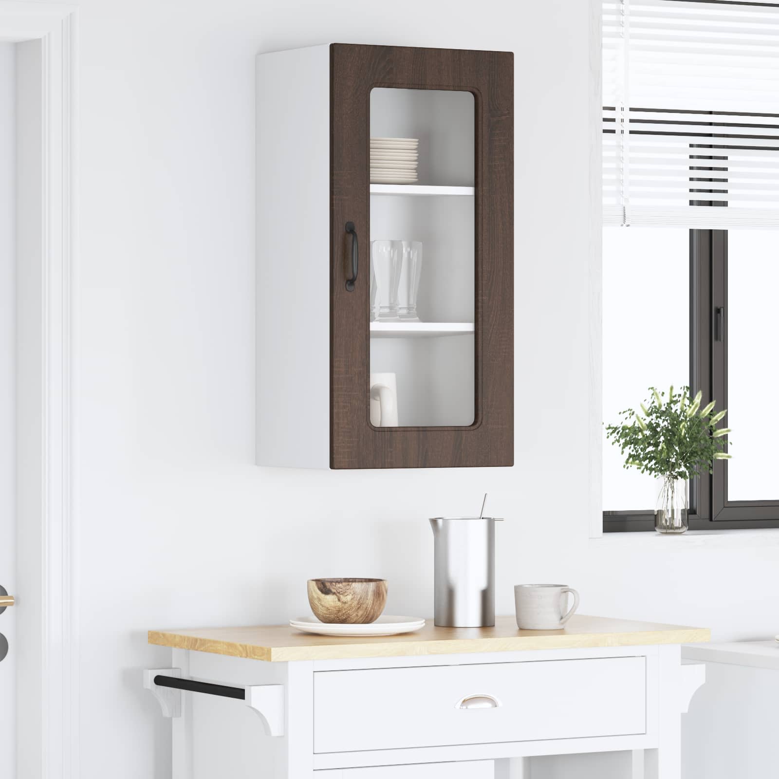 Pannello lavastoviglie Kalmar Rovere Marrone 40 x 31 x 80 cm | homemem39