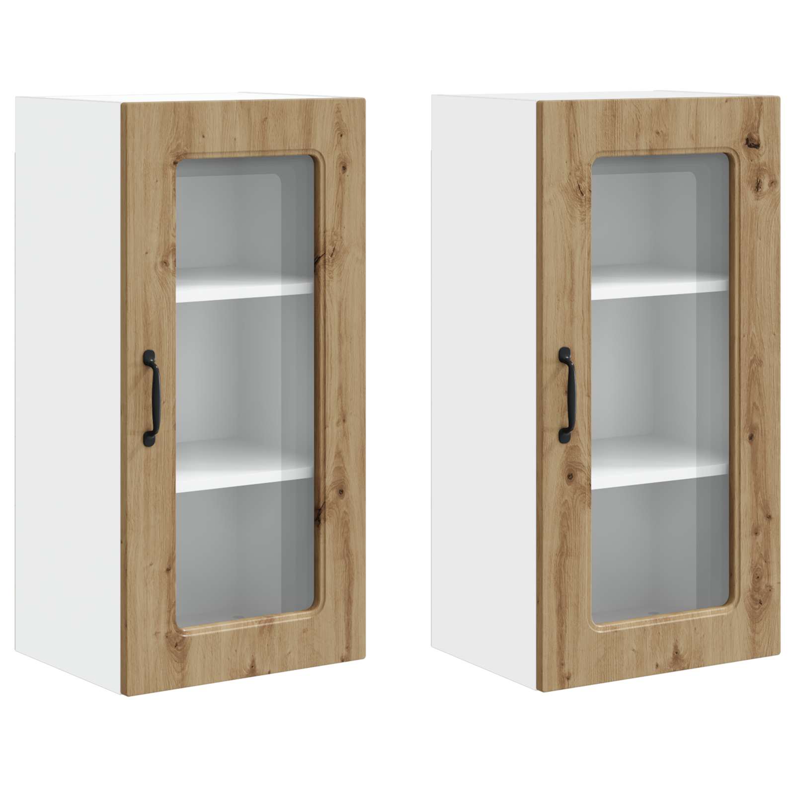 Pannello lavastoviglie Kalmar 2 pcs Rovere artigianale | homemem39
