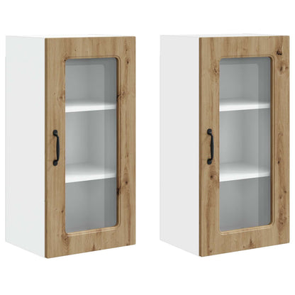 Pannello lavastoviglie Kalmar 2 pcs Rovere artigianale | homemem39