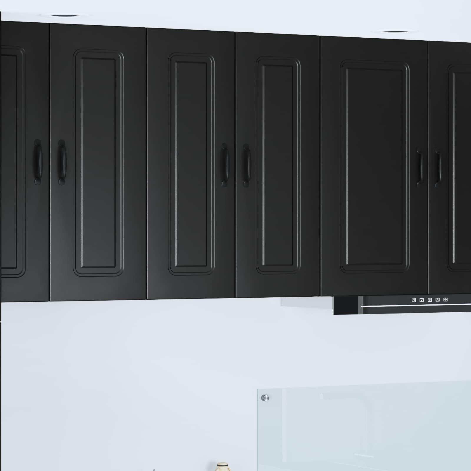 Pannello lavastoviglie Kalmar 2 pcs Nero 30 x 31 x 80 cm | homemem39