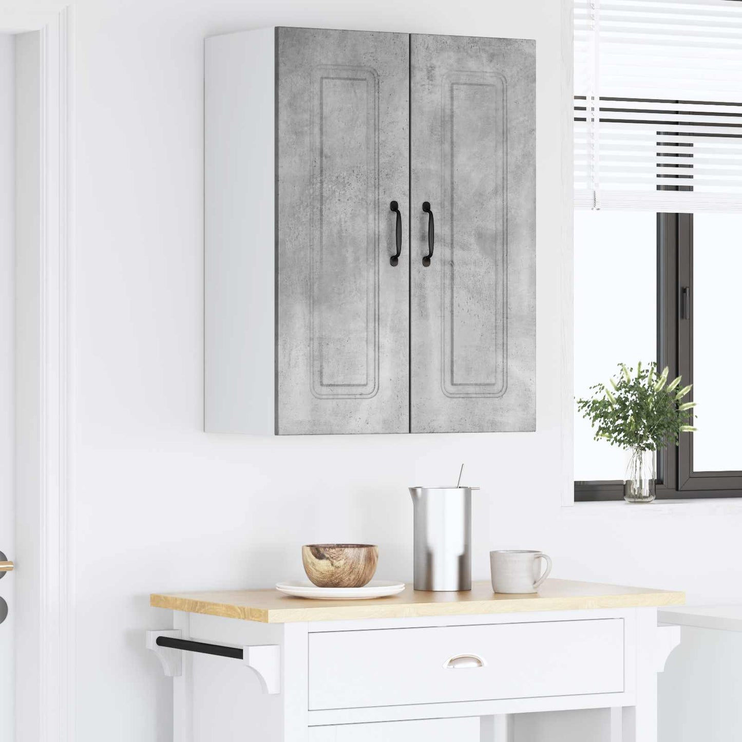 Pannello lavastoviglie Kalmar 2 pcs Grigio cemento | homemem39