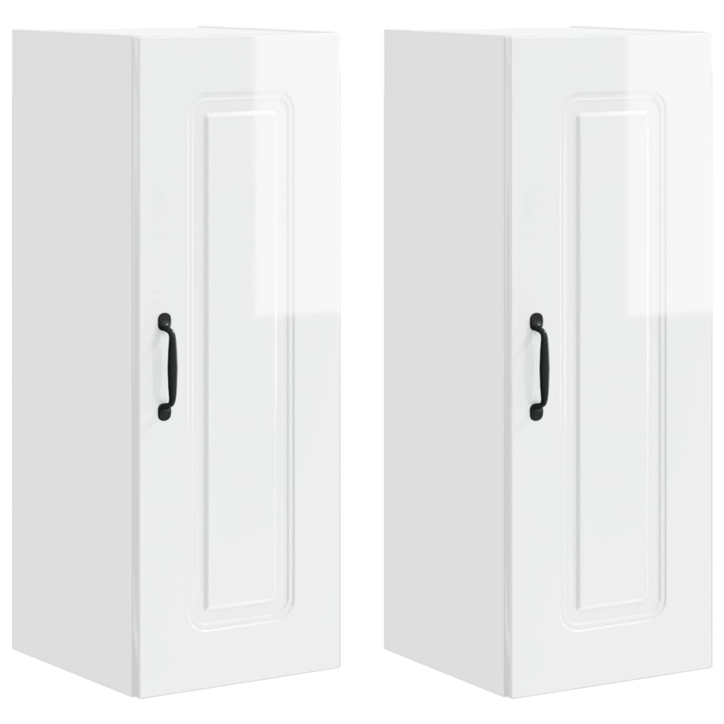 Pannello lavastoviglie Kalmar 2 pcs Bianco Lucido | homemem39