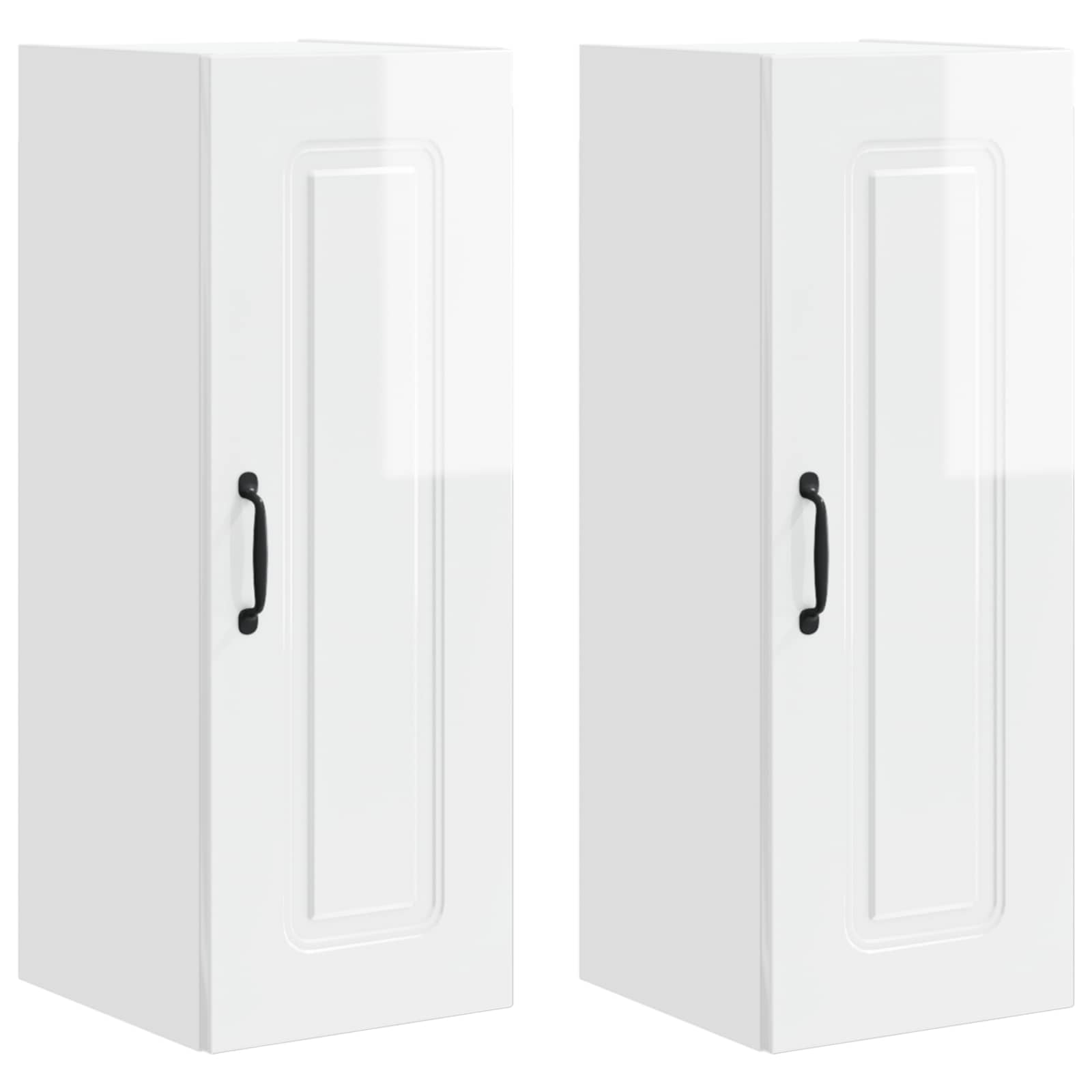 Pannello lavastoviglie Kalmar 2 pcs Bianco Lucido | homemem39