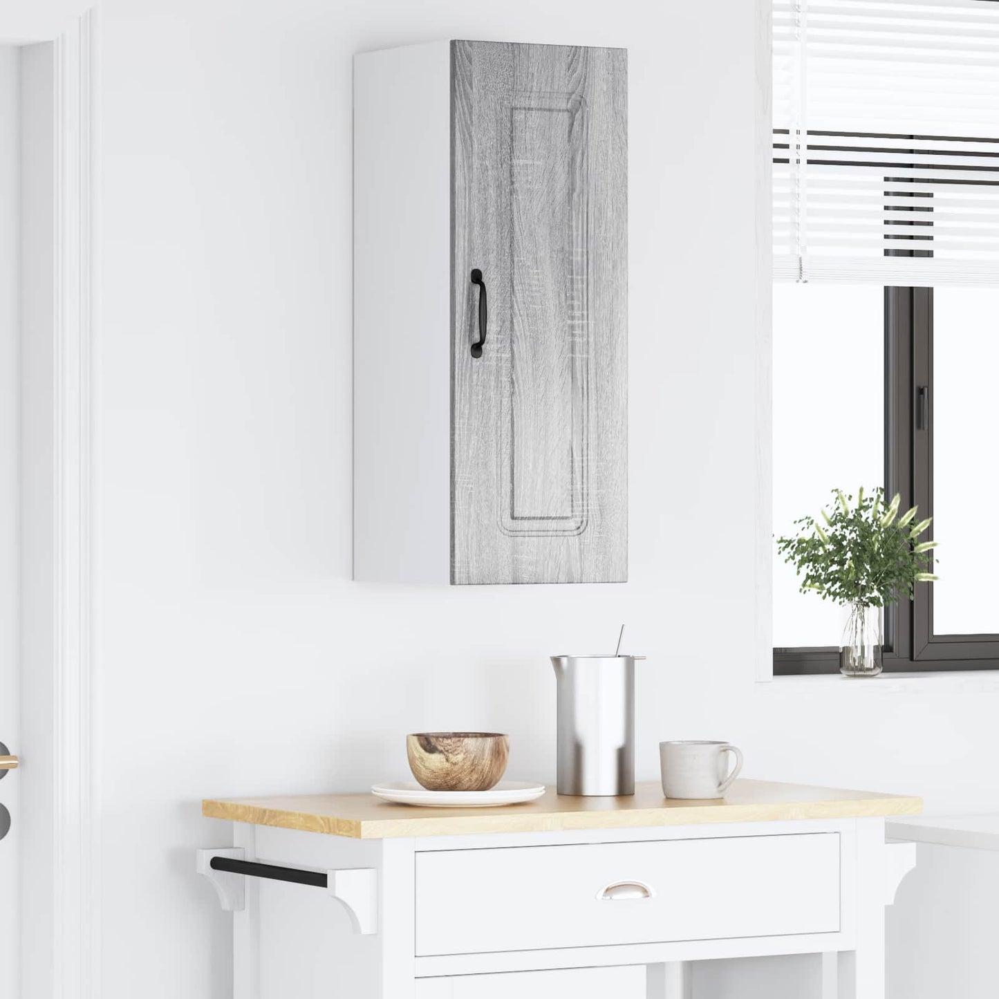 Pannello lavastoviglie Kalmar Grigio Sonoma 30 x 31 x 80 cm | homemem39
