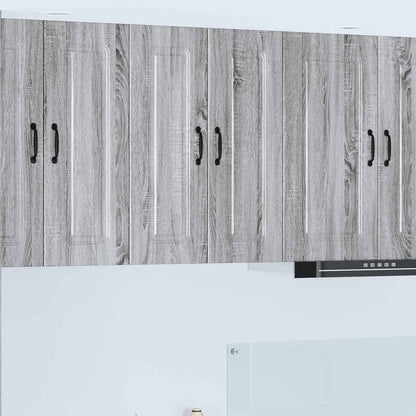 Pannello lavastoviglie Kalmar 2 pcs Grigio Sonoma | homemem39