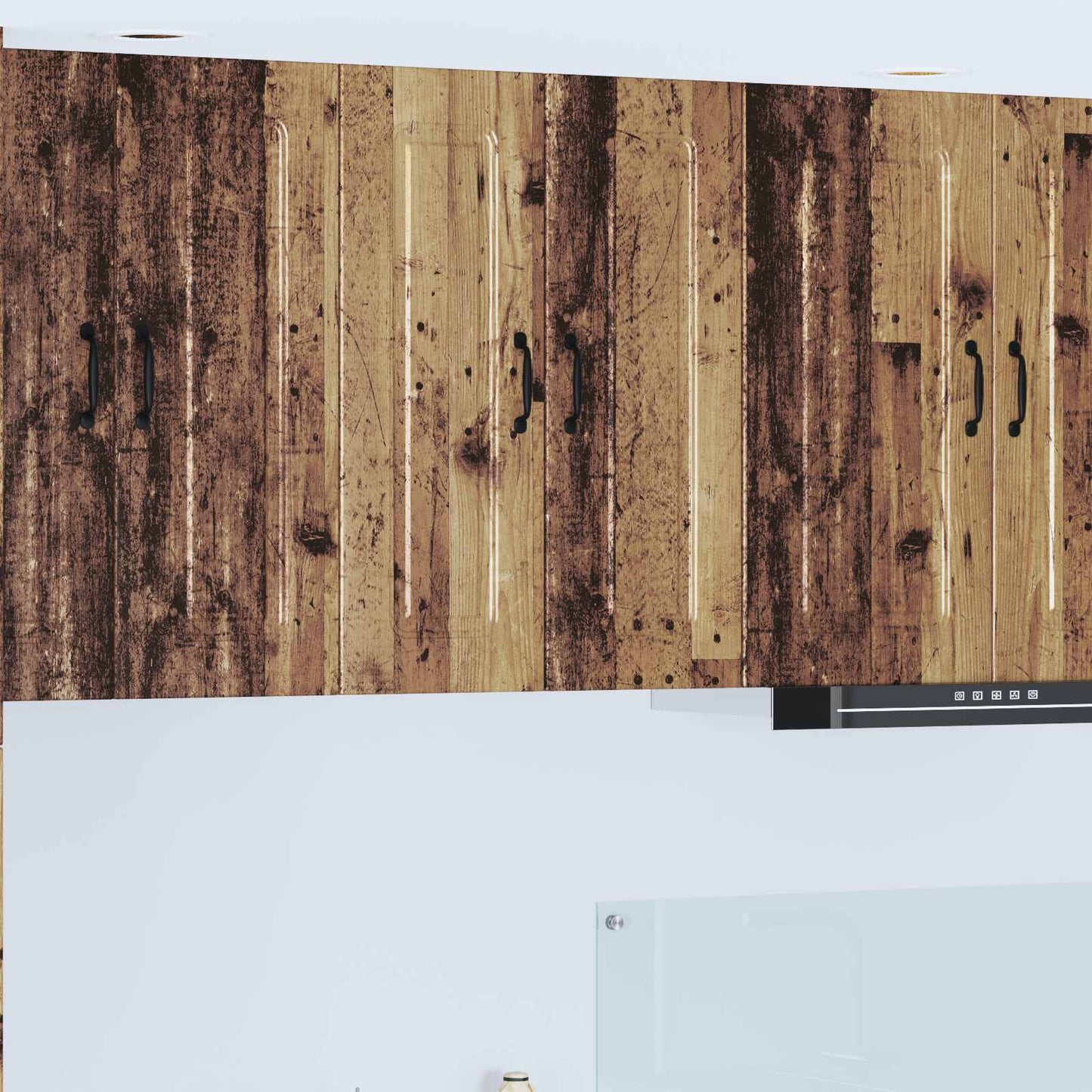 Pannello lavastoviglie Kalmar 2 pcs Legno vecchio | homemem39