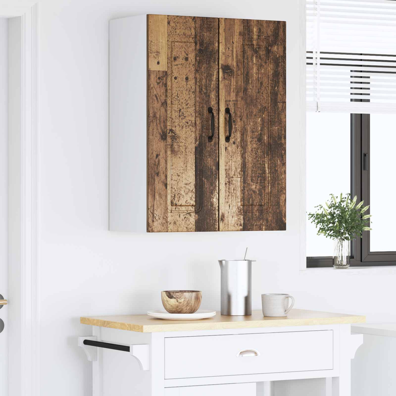 Pannello lavastoviglie Kalmar 2 pcs Legno vecchio | homemem39