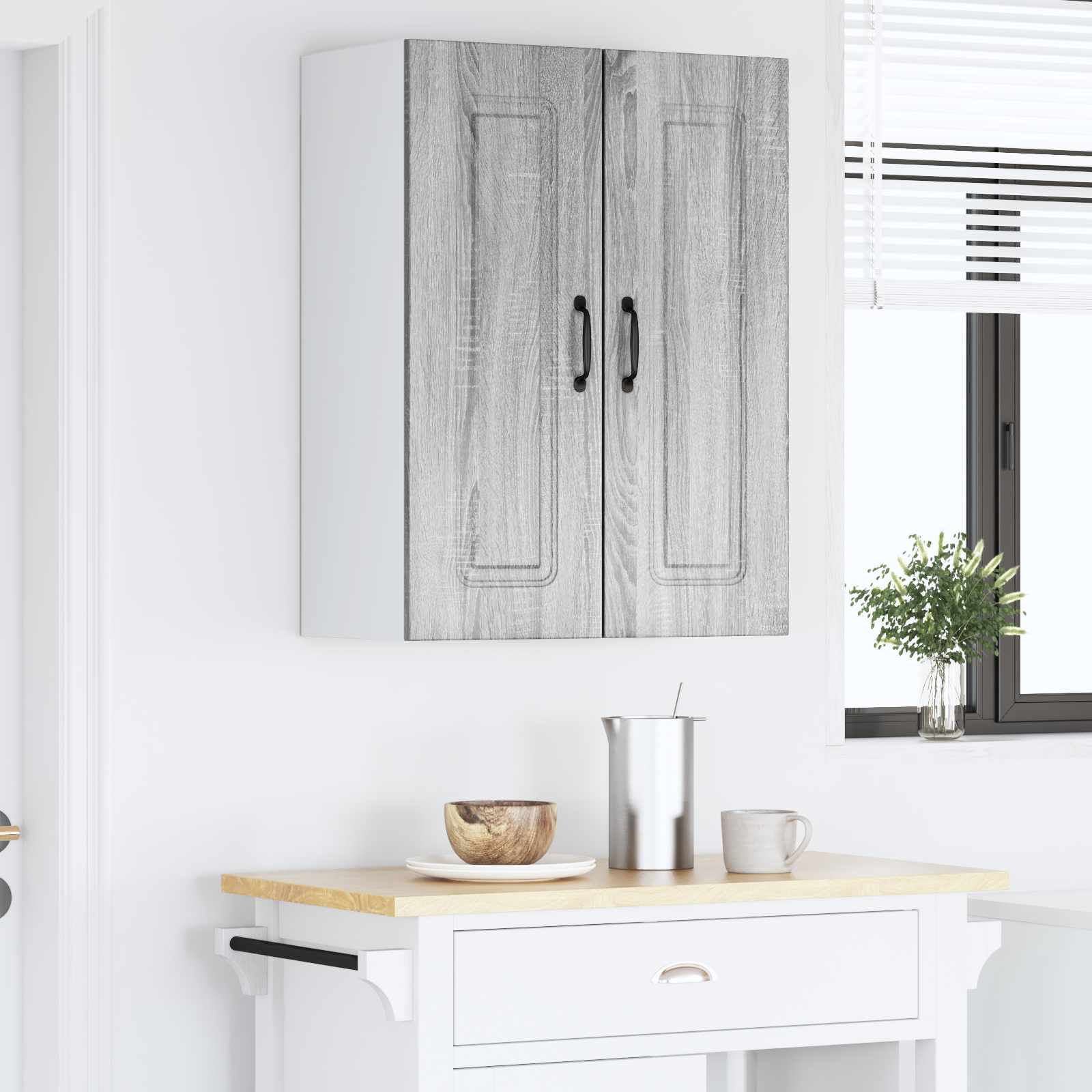 Pannello lavastoviglie Kalmar Grigio Sonoma 60 x 31 x 80 cm | homemem39