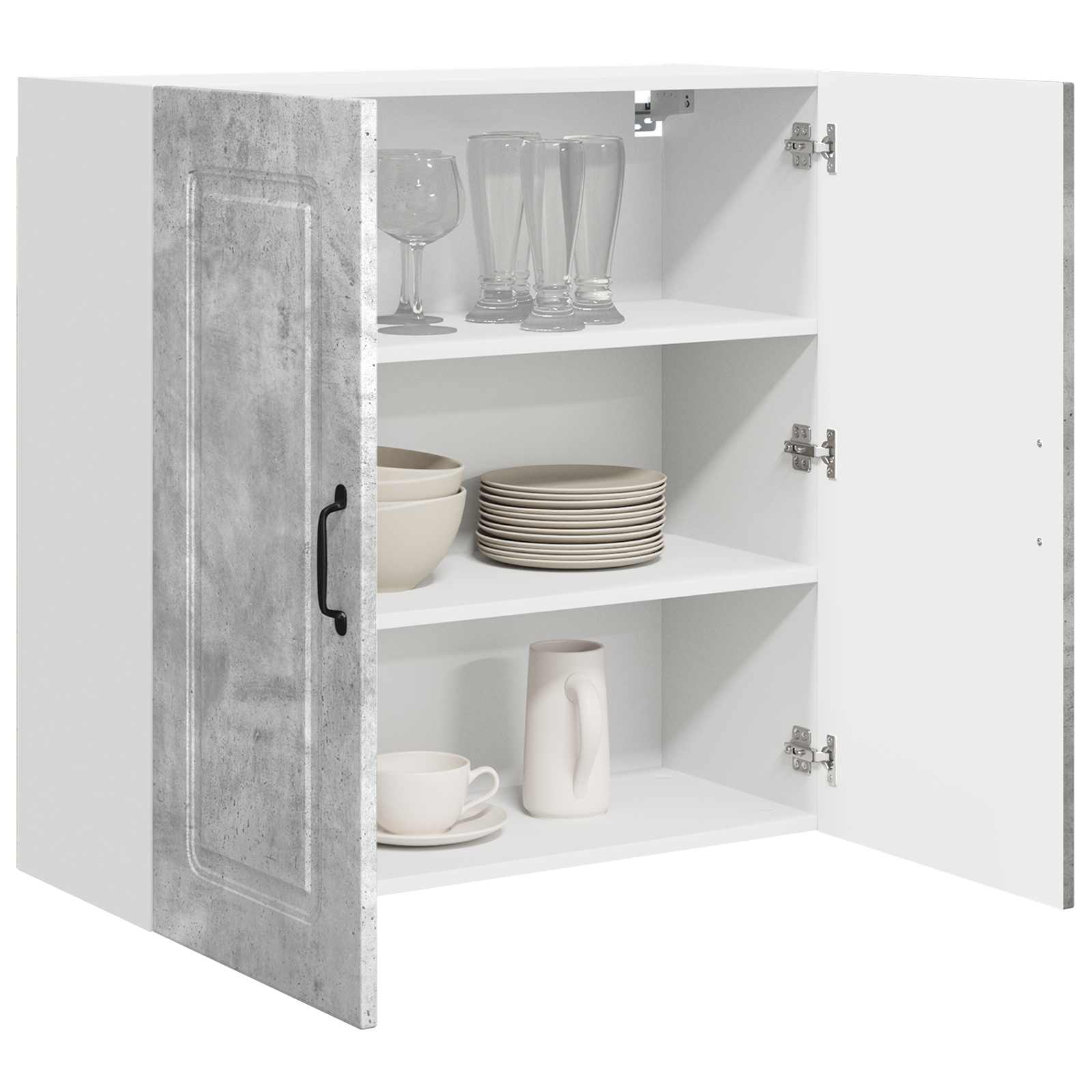 Pannello lavastoviglie Kalmar Grigio cemento 80 x 31 x 80 cm | homemem39