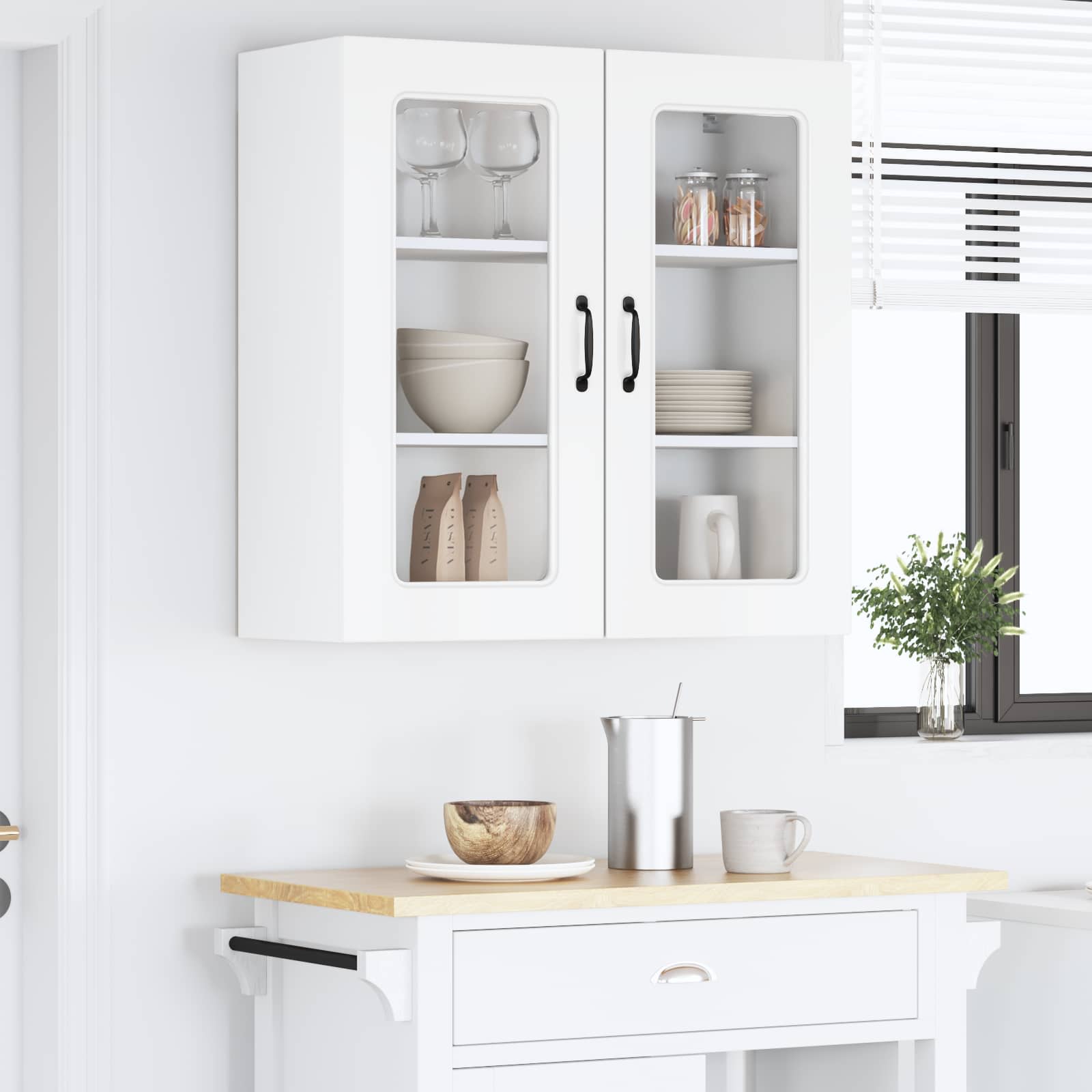 Pannello lavastoviglie Kalmar Bianco Lucido 80 x 31 x 80 cm | homemem39