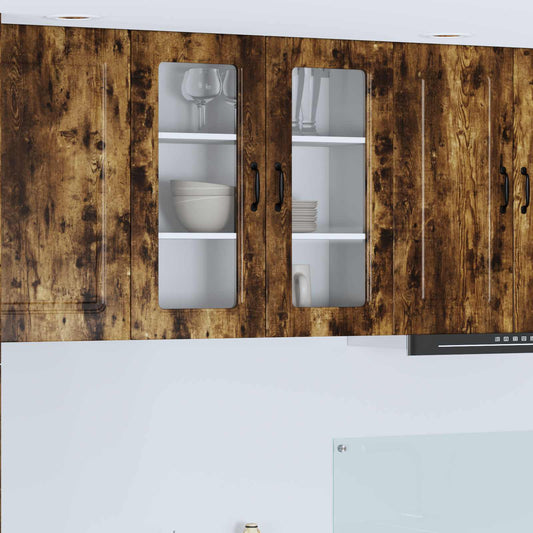 Pannello lavastoviglie Kalmar Rovere fumé 80 x 31 x 80 cm | homemem39