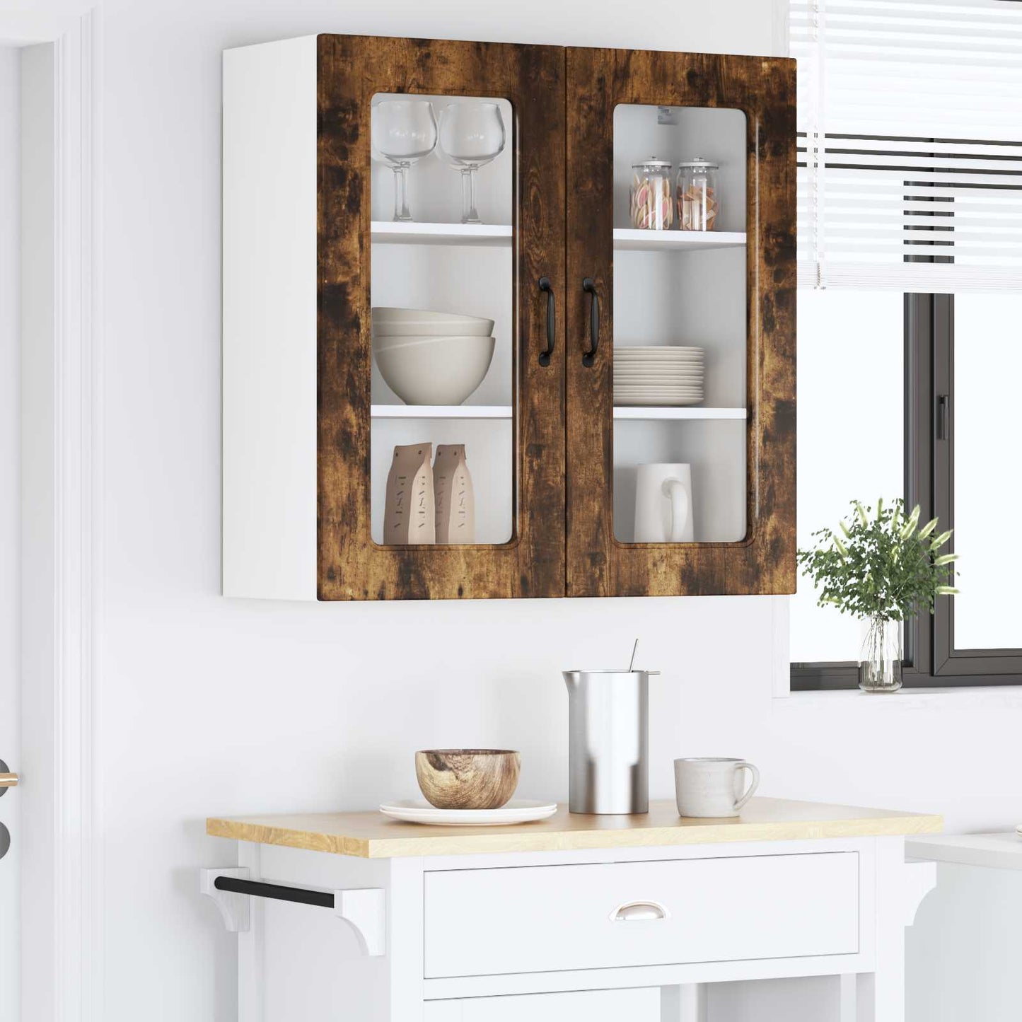 Pannello lavastoviglie Kalmar Rovere fumé 80 x 31 x 80 cm | homemem39