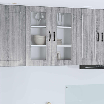 Pannello lavastoviglie Kalmar Grigio Sonoma 80 x 31 x 80 cm | homemem39