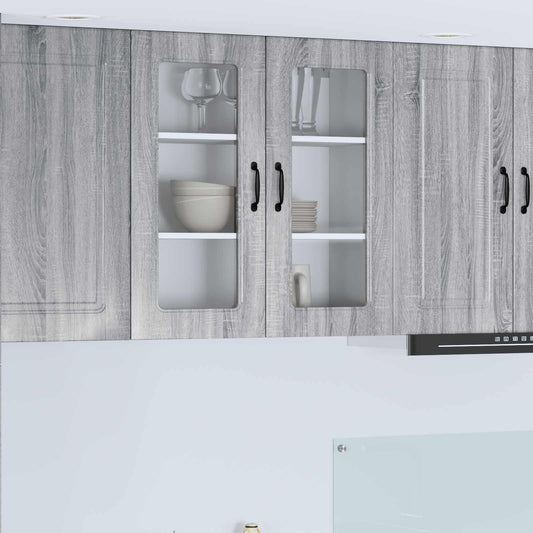 Pannello lavastoviglie Kalmar Grigio Sonoma 80 x 31 x 80 cm | homemem39