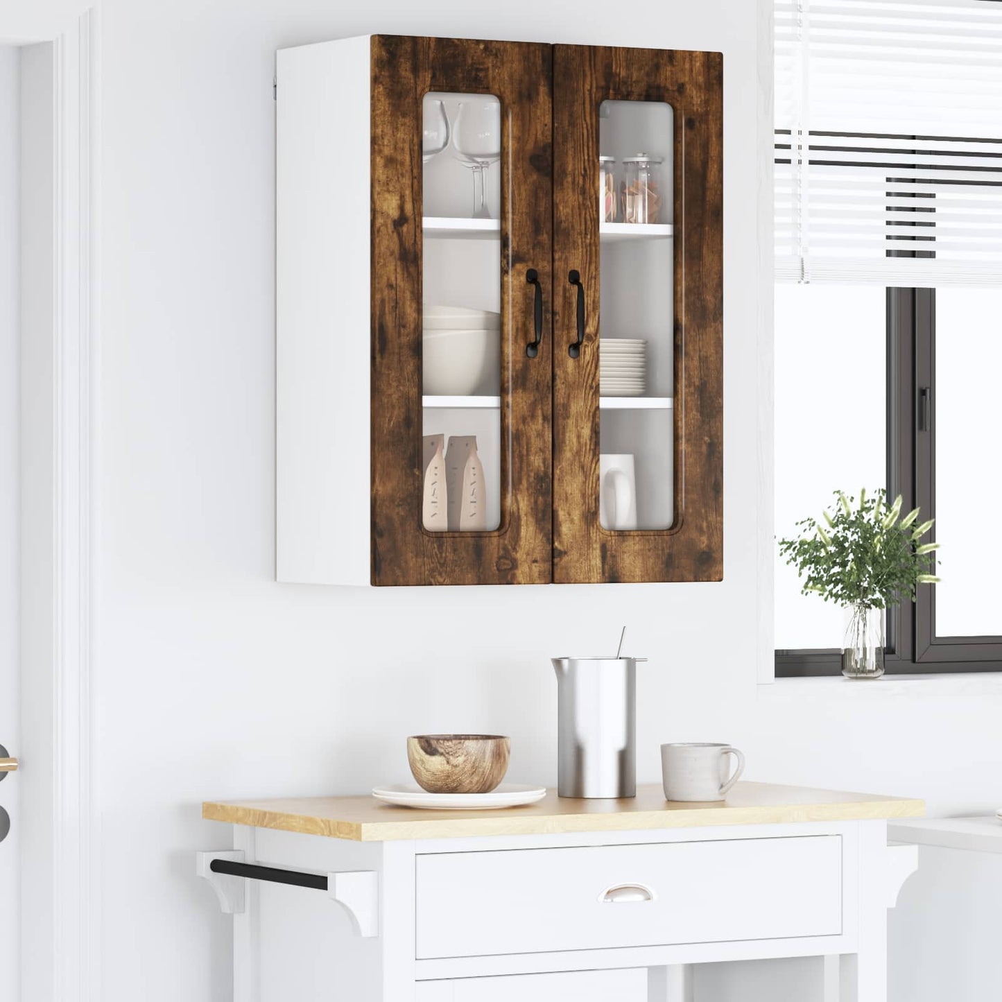 Pannello lavastoviglie Kalmar Rovere fumé 60 x 31 x 80 cm | homemem39