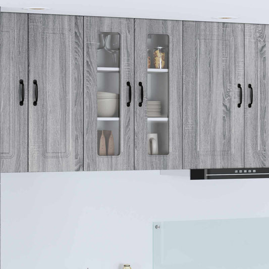 Pannello lavastoviglie Kalmar Grigio Sonoma 60 x 31 x 80 cm | homemem39