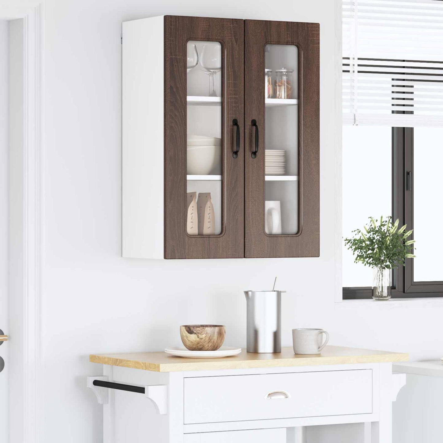 Pannello lavastoviglie Kalmar Rovere Marrone 60 x 31 x 80 cm | homemem39
