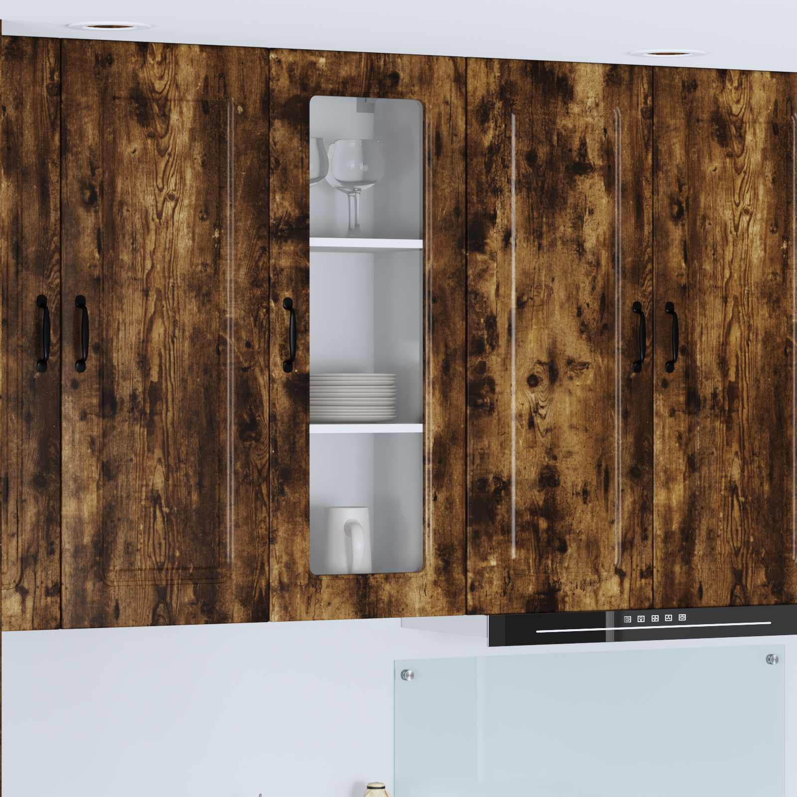 Pannello lavastoviglie Kalmar Rovere fumé 40 x 31 x 100 cm | homemem39