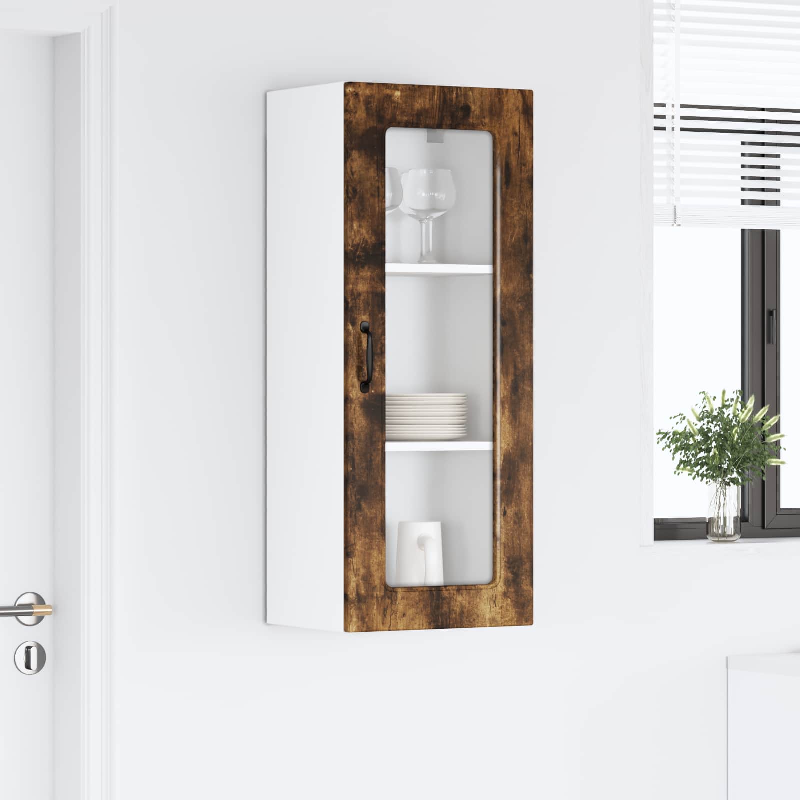 Pannello lavastoviglie Kalmar Rovere fumé 40 x 31 x 100 cm | homemem39