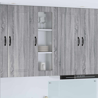 Pannello lavastoviglie Kalmar Grigio Sonoma 40 x 31 x 100 cm