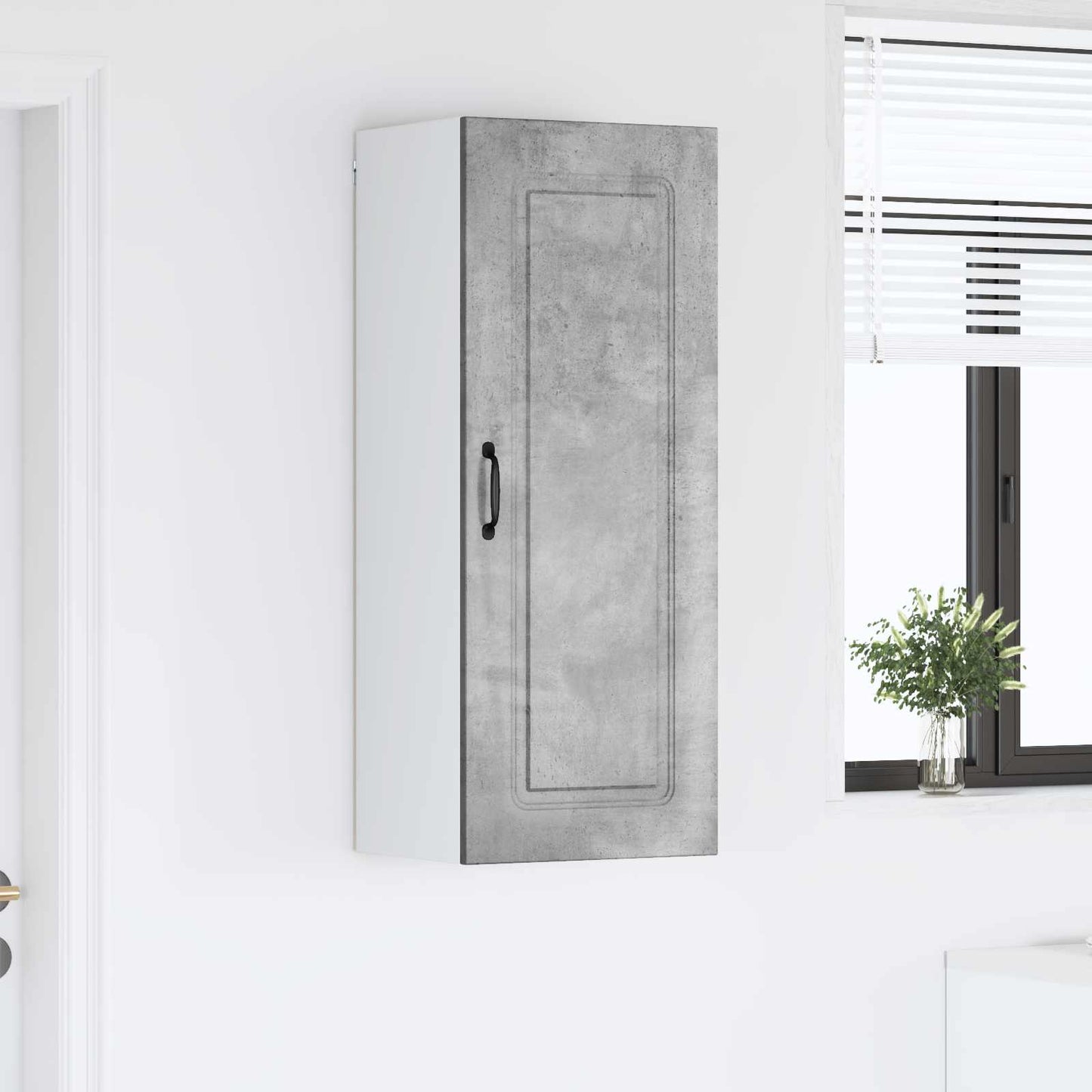 Pannello lavastoviglie Kalmar Grigio cemento 40 x 31 x 100 cm