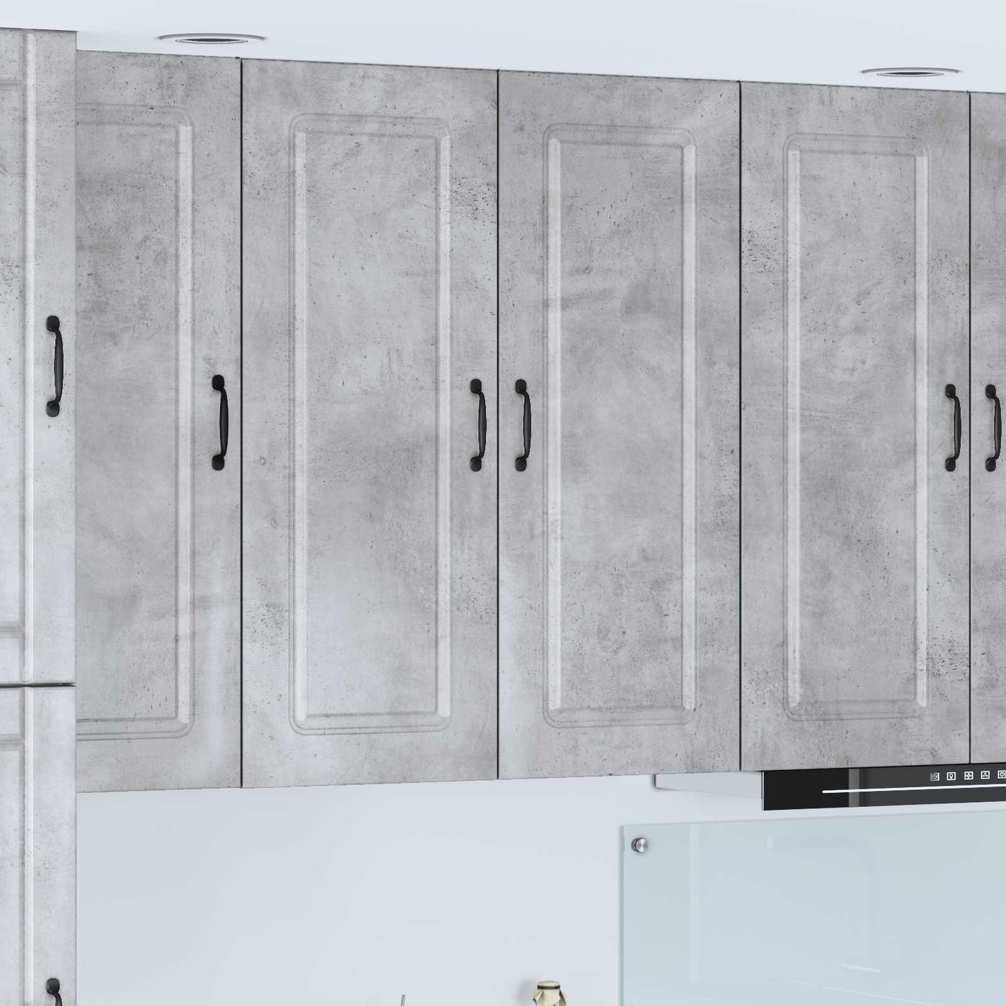 Pannello lavastoviglie Kalmar Grigio cemento 80 x 31 x 100 cm