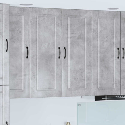 Pannello lavastoviglie Kalmar Grigio cemento 80 x 31 x 100 cm