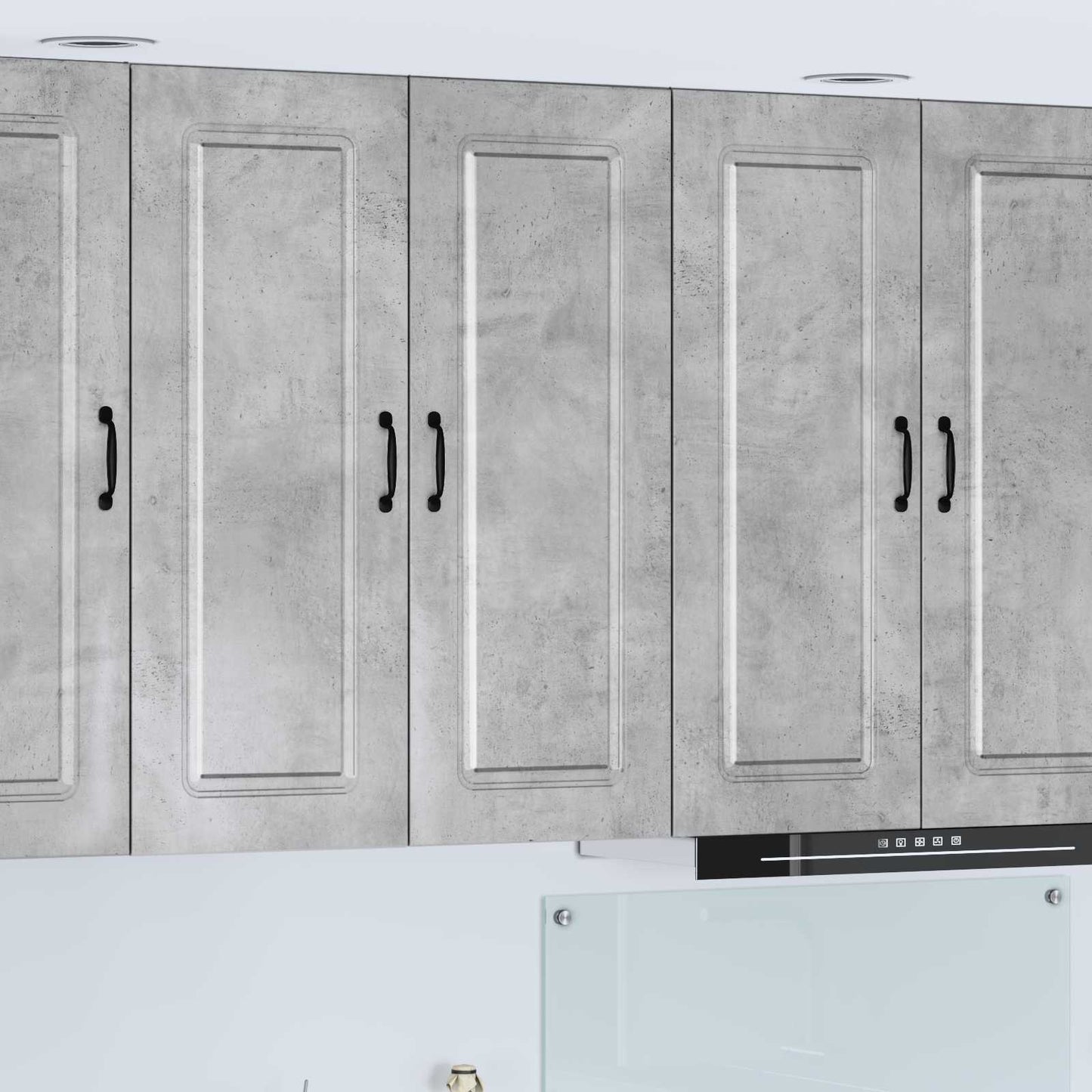 Pannello lavastoviglie Kalmar Grigio cemento 80 x 31 x 100 cm