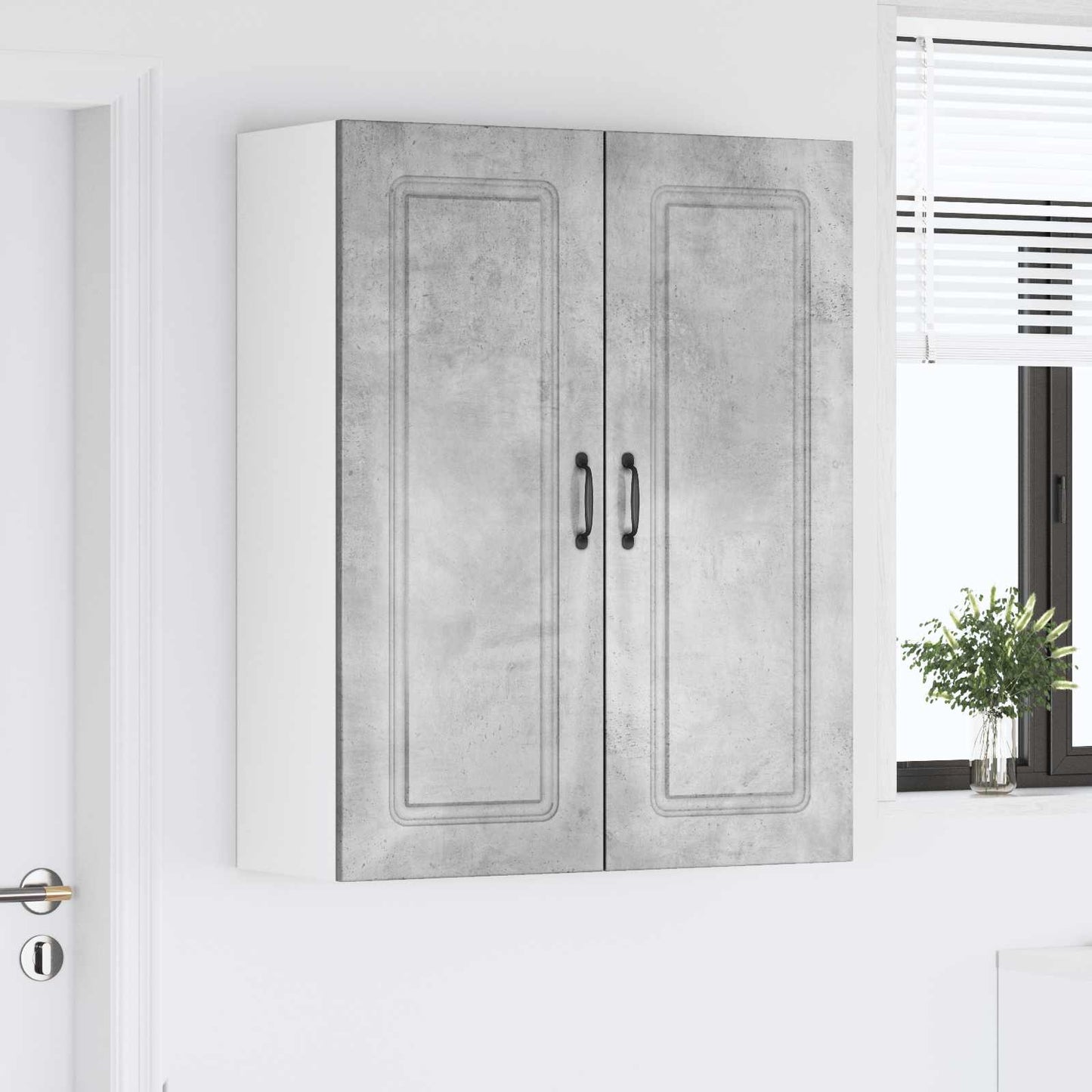 Pannello lavastoviglie Kalmar Grigio cemento 80 x 31 x 100 cm