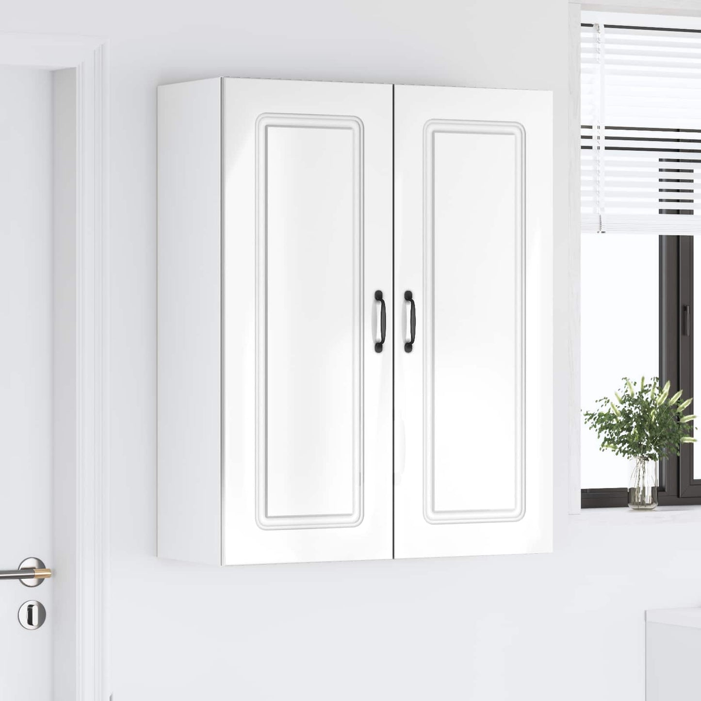 Pannello lavastoviglie Kalmar Bianco Lucido 80 x 31 x 100 cm