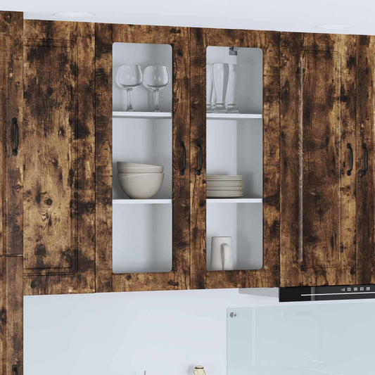 Pannello lavastoviglie Kalmar Rovere fumé 80 x 31 x 100 cm