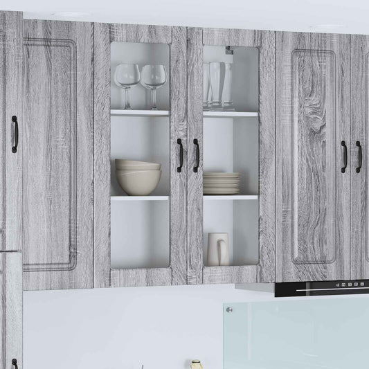 Pannello lavastoviglie Kalmar Grigio Sonoma 80 x 31 x 100 cm