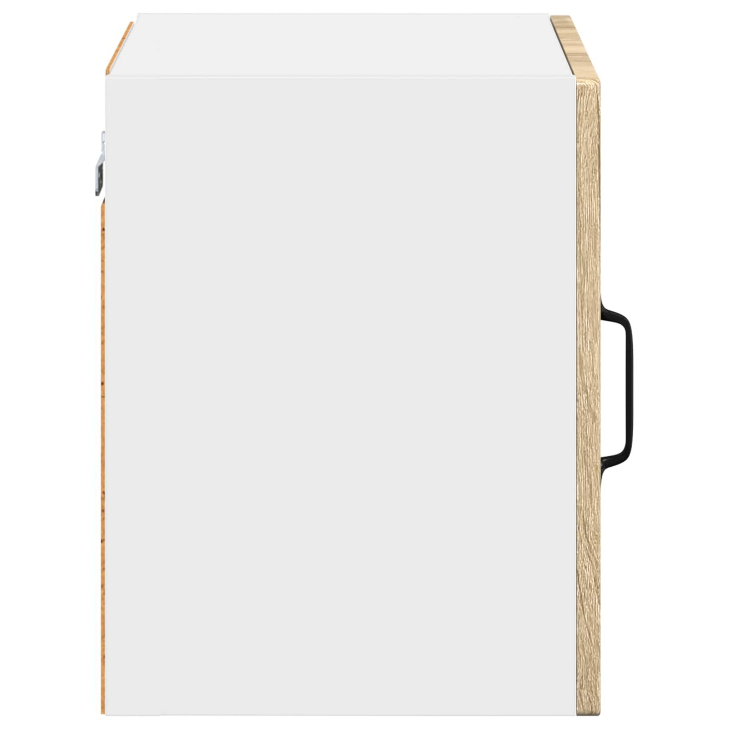 Mobile in vetro da parete LUCCA 2 pcs Rovere Sonoma | homemem39