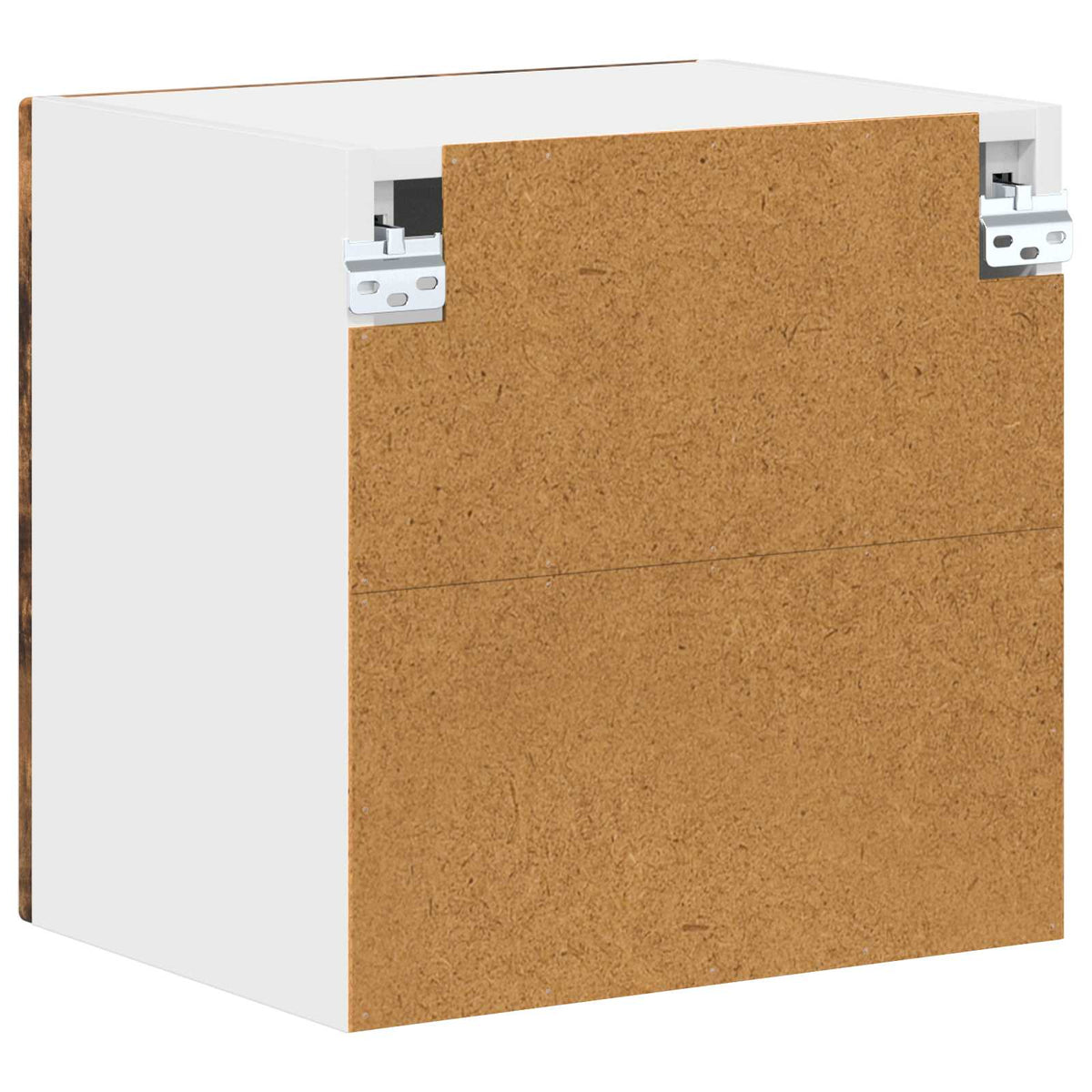 Mobile in vetro da parete LUCCA Rovere Fumo 40 x 31 x 40 cm - homemem39