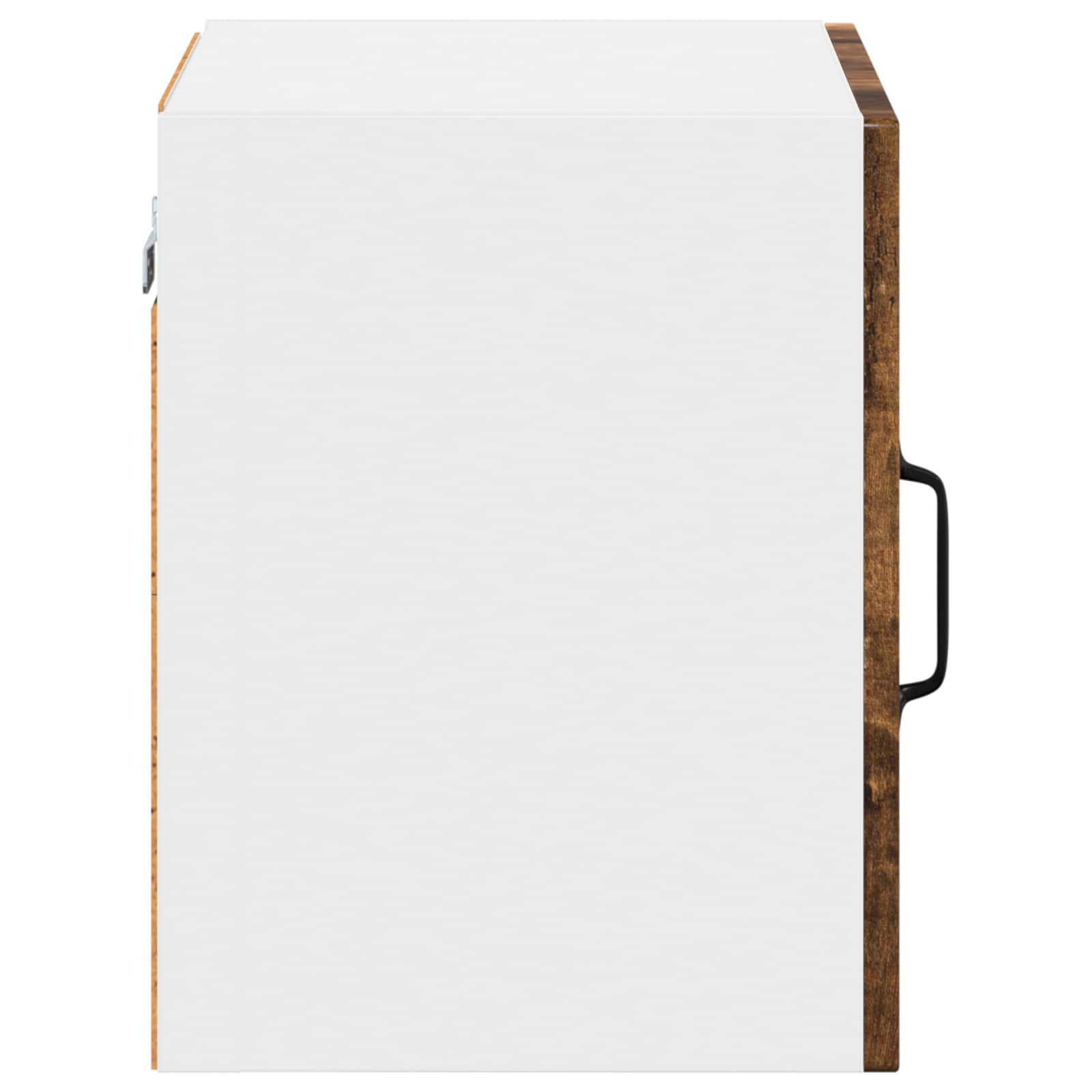 Mobile in vetro da parete LUCCA Rovere Fumo 40 x 31 x 40 cm - homemem39
