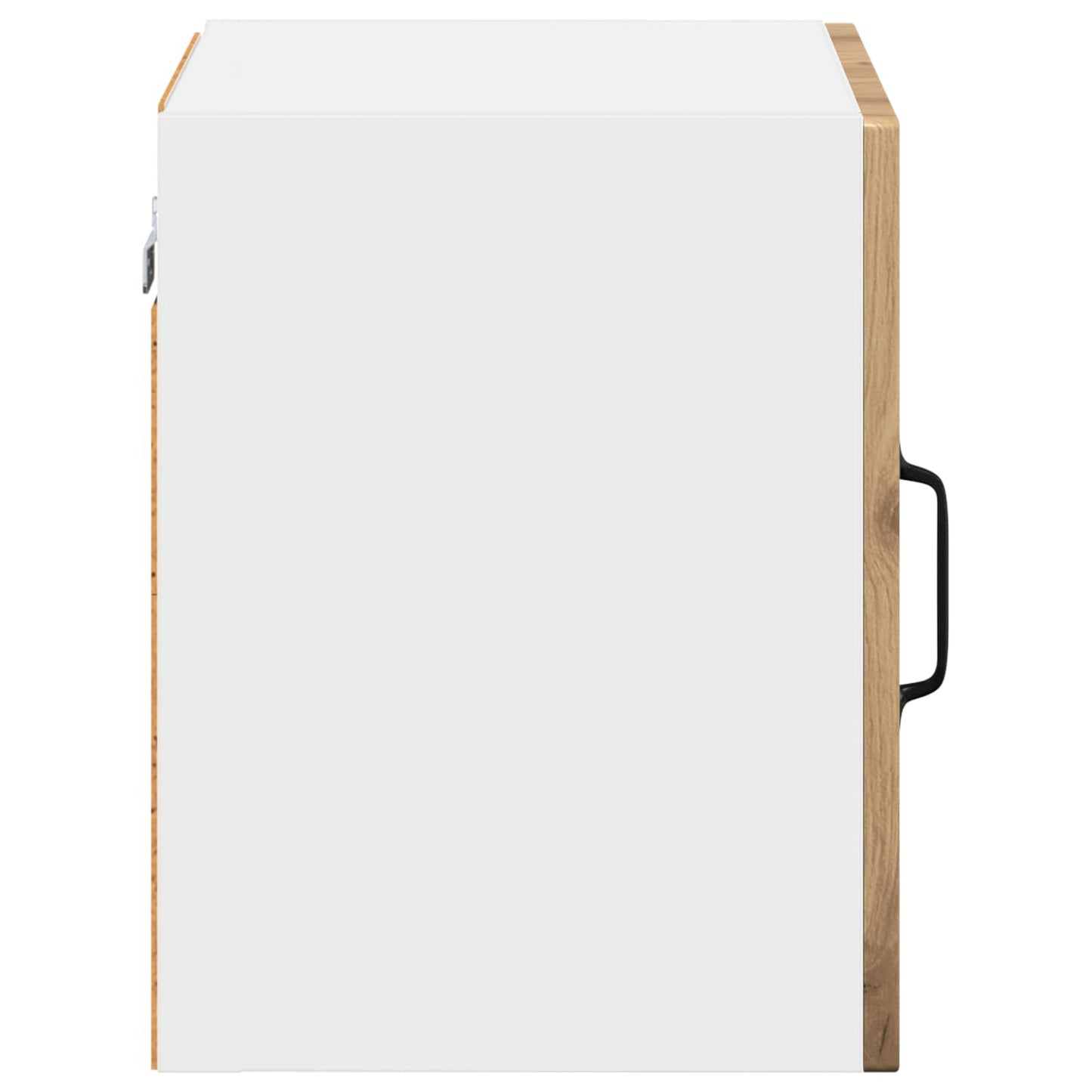 Mobile in vetro da parete LUCCA 2 pz Rovere Artigianale