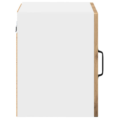 Mobile in vetro da parete LUCCA 2 pz Rovere Artigianale