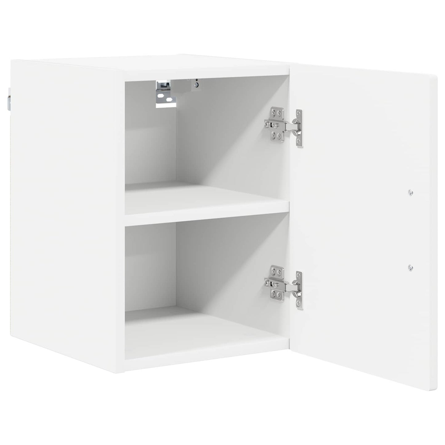 Armadietto a muro LUCCA 2 pz Bianco Legno ingegnerizzato