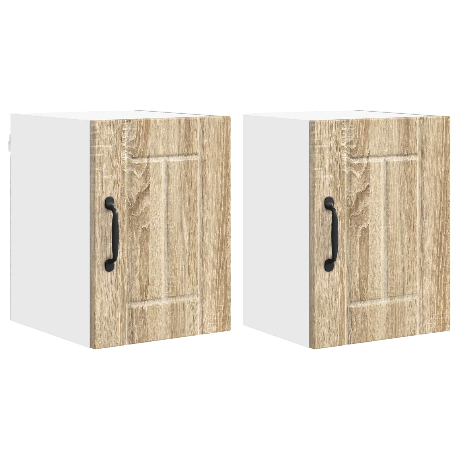 Armadietto a muro LUCCA 2 pcs Rovere Sonoma 30 x 31 x 40 cm | homemem39