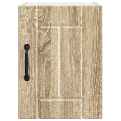 Armadietto a muro LUCCA 2 pz Rovere Sonoma Legno ingegnerizzato