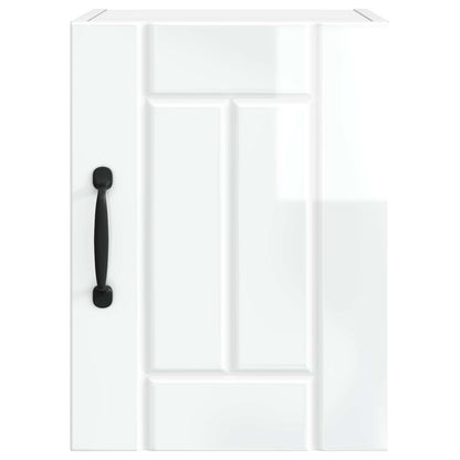 Armadietto a muro LUCCA 2 pcs Bianco Lucido 30 x 31 x 40 cm | homemem39