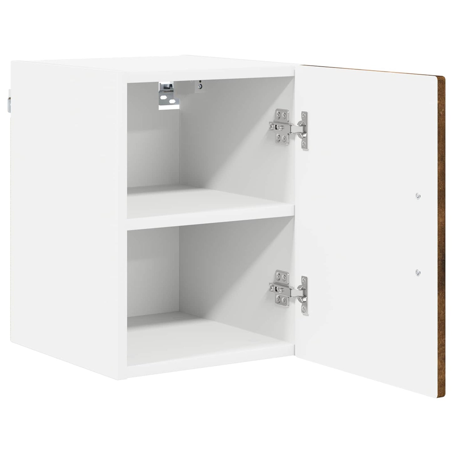 Armadietto a muro LUCCA 2 pz Rovere Fumo Legno ingegnerizzato - homemem39