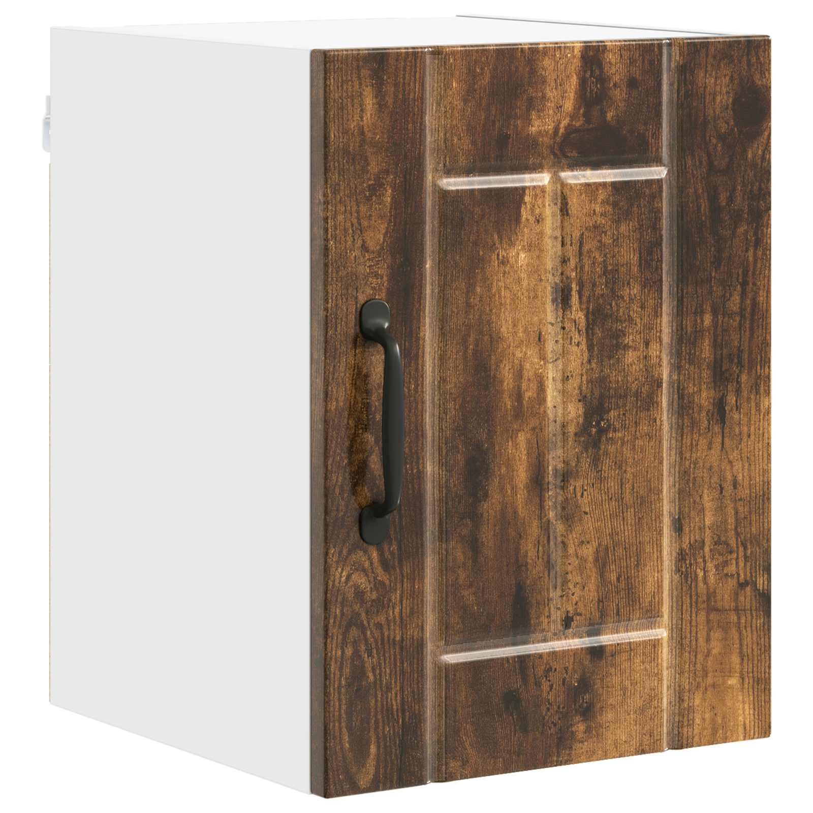 Armadietto a muro LUCCA 2 pz Rovere Fumo Legno ingegnerizzato - homemem39