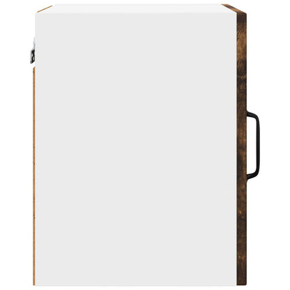Armadietto a muro LUCCA 2 pz Rovere Fumo Legno ingegnerizzato - homemem39