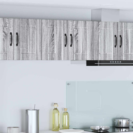 Armadietto a muro LUCCA 2 pcs Grigio Sonoma 30 x 31 x 40 cm | homemem39